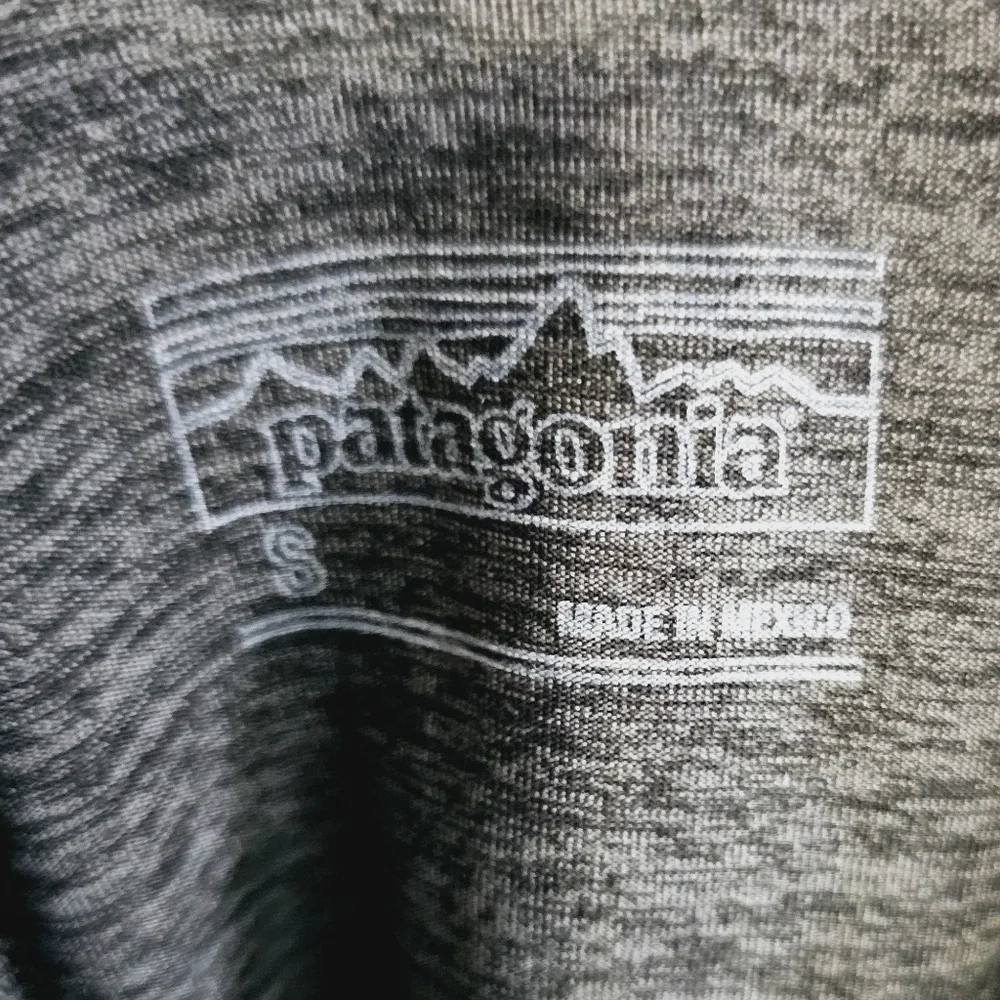 Patagonia Heather Lattice Back Grey Sleeveless Sport Mini Dress Women's Size S